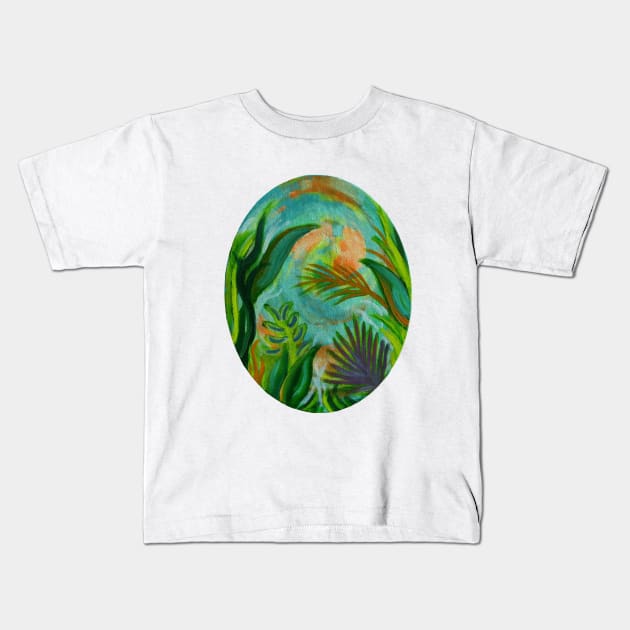 Forest in your Heart Kids T-Shirt by TheMothFlock